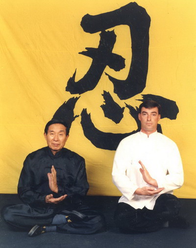 Grandmaster Chee and Inner Chamber Disciple Master Alan Tinnion